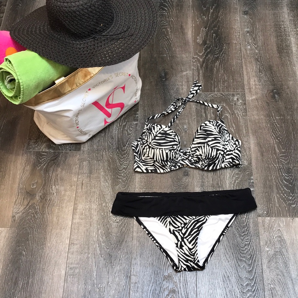 Victoria Secret Palm Print Bikini
